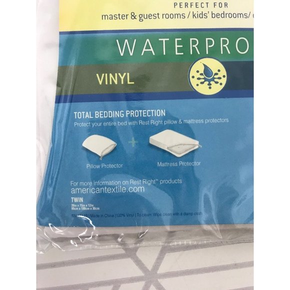 RESTRIGHT TWIN Size Mattress Protector Waterproof  Fitted - Picture 5 of 6